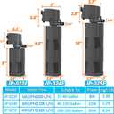 TARARIUM Fish Tank Filter for 15-40 Gallon Tank Crystal Clear Powerful Internal Aquarium Filters Submersible Pump& Filter System Turtle Tank Accessories