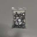 40PCS Flange Hex Head Bolts M6 x 12mm 304 Stainless Steel Hex Head Flange Bolts A2-70 Full Threaded Type