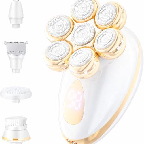 Electric Razors for Women, Rotary Shaver for Legs, Bikini, and Underarms Hair Removal, Wet & Dry Waterproof Grooming Kit, Cordless Lady Trimmer, Was used