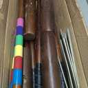 Six Player Croquet Sets, 35 Croquette Set with Premium Wooden Mallets/Colored Balls/Wickets/Stakes/Carrying Bag, Lawn Backyard Outdoor Game for Teenager Adult Family