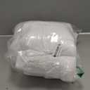 HOMEXCEL 6 Pack Bath Towel Set, (24 x 48 Inches) Microfiber Ultra Soft Highly Absorbent Bath Towels, Lightweight and Quick Drying Towels for Hotel, Bathroom, Spa and Beauty Parlor, White