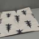 CXMEIFLY Christmas Pillow Covers 20x20 Inch Set of 2 Cream Black Christmas Tree Decor Throw Pillows Winter Xmas Holiday Outdoor Cushion Cases for Couch Bed Decorations