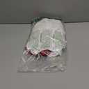 Pirate Costume for Women with Accessories Renaissance Short sleeve Blouse Belt Headscarf Set Cosplay (Medium, White+stripe)