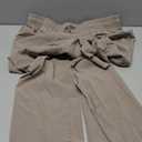 Willit Women Linen Pants Wide Leg Casual Palazzo Pants Cotton Linen Lounge Beach Summer Pants with Pockets 29"/31"/ 33" (Large, Deep Khaki)