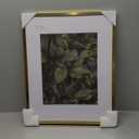 16x20 Picture Frame, 16 by 20 Poster Frame for Wall - High Definition Plexiglass, 16x20 Frame Matted to 11x14 (Gold, 1 Pack)