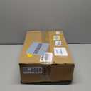 SPUNKYJUNKY Elevated Dog Bowls Ceramic, 8.3'' Dogs Food Water Bowls Raised with Non-Slip Bamboo Stand for Large Sized Breed Microwave Dishwasher Safe - 60 OZ, Beige