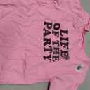 Life of the Party T-Shirt, Pink, Medium 