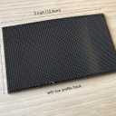 5x3 inch Large Black Infrared IR US USA American Flag Patch Tactical Vest Patch Hook-Fastener Backing (5" Width x 3" Height) (Black)