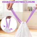 Liner Bags Compatible with Litter Box,Heavy-Duty and Durable Replacement,Litter Box 4 Accessories Compatible with for Hassle-Free Care,3 Rolls(63PCS)