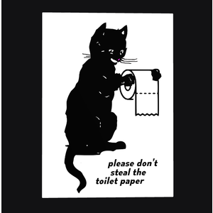 Funny Cat Bathroom Canvas Wall Art, Cute Cat Aesthetic Framed Art Paintings Wall Decor Nature Scene Cats Lover Prints Picture for Living Room Bathroom Farmhouse Decor