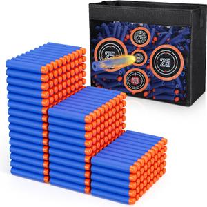 300 Darts Fits for Nerf Elite Blasters, Compatible with Disruptor, Strongarm etc. Elite Blasters, with a Target Fits for Nerf Blasters, Blue, 0.4in
