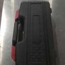 39 Piece Home Tool Kit General Household Hand Tool Set small tool box with Toolbox Storage Case for Everyday Home Repairs, Mini Tool kit for Women, (Red)