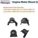 Engine Motor Mount Set - Compatible with Jeep Compass/Patriot 2007-2017 2.0L 2.4L, Fits Dodge Caliber 2007-2012, Replaces A5415 A5416 A5417 A5418