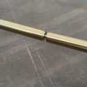 Towel Bar Brushed Gold 32-Inch Bath Towel Rack Holders Single Rail for Bathroom Wall Mounted Stainless Steel Bathroom Accessories, B4007BG-L32 (2 Pack)