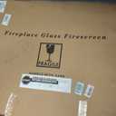 Pleasant Hearth Ascot Fireplace Glass Door - for Masonry Fireplaces, Small, Black, Model Number AT-1000