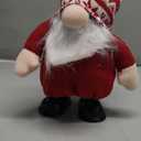 Christmas Gnomes Plush Singing Tomte Swedish Santa Decor Scandinavian Gnome Faceless Elf Holiday Decoration for Home,Table,Shelf (Red)