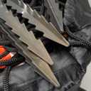 7 FT Christmas Inflatable Candy House with Santa Claus, Tree & Gift Box, Built-in LED Lights, Outdoor Blow Up Yard Decoration for Holiday Lawn Garden Party