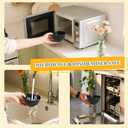 Homienly Wheat Straw Small Bowl Set of 8, Unbreakable Dessert Bowl - 10 OZ, Wheat Straw Mini Bowls for Kitchen, Kids, Microwave and Dishwasher Safe Bowls for Snack, Appetizer, Ice Cream (Black)