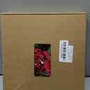 Artificial Flower Foam Rose 25pcs Real Looking Fake Rose with Stems Leaves for Home Decoration Party Garden Centerpieces DIY Wedding BouquetsDark Red