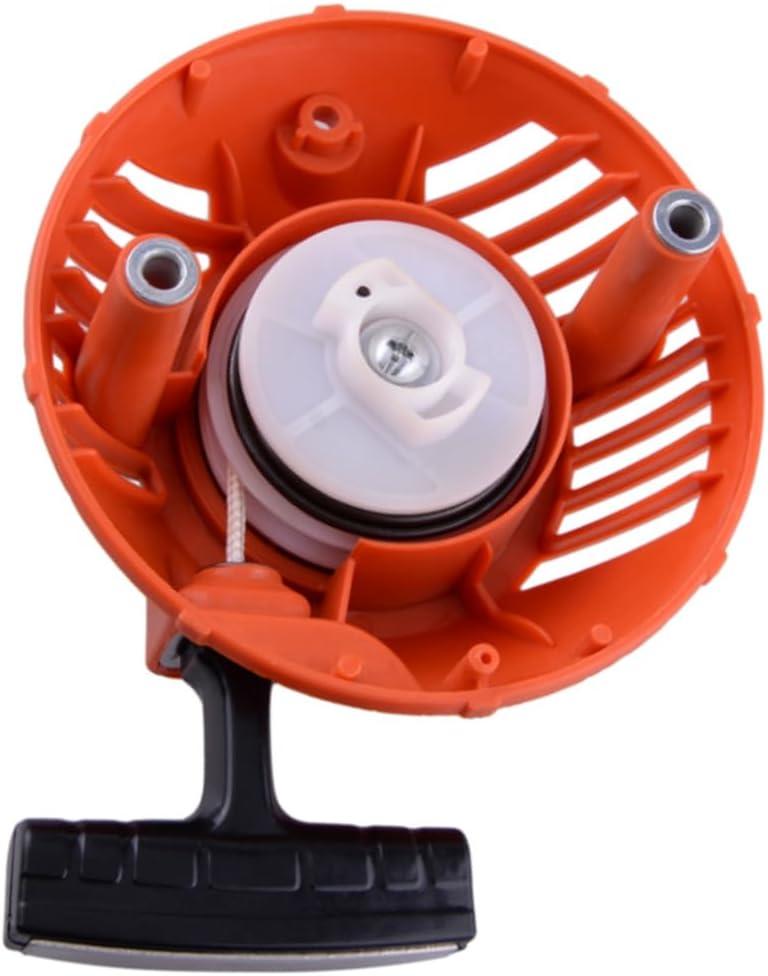 128ld Recoil Starter 579063101 Pull Cord Assembly for Husqvarnna 128L 128LD 128LDX 128DJX 128 C 128 CD 128 L 128 LD 128 LDX 128 R 128 RJ Trimmer Brushcutter Replace 545106301 545073802