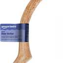 Amazon Basics Dog Deer Antler Chew, Naturally Shed, Whole, 9-10.5 inches, Long Lasting for Aggressive Chewers, X-Large, Best for Dogs Over 45 lbs (Previously Wag) (EXP 02/13/29)