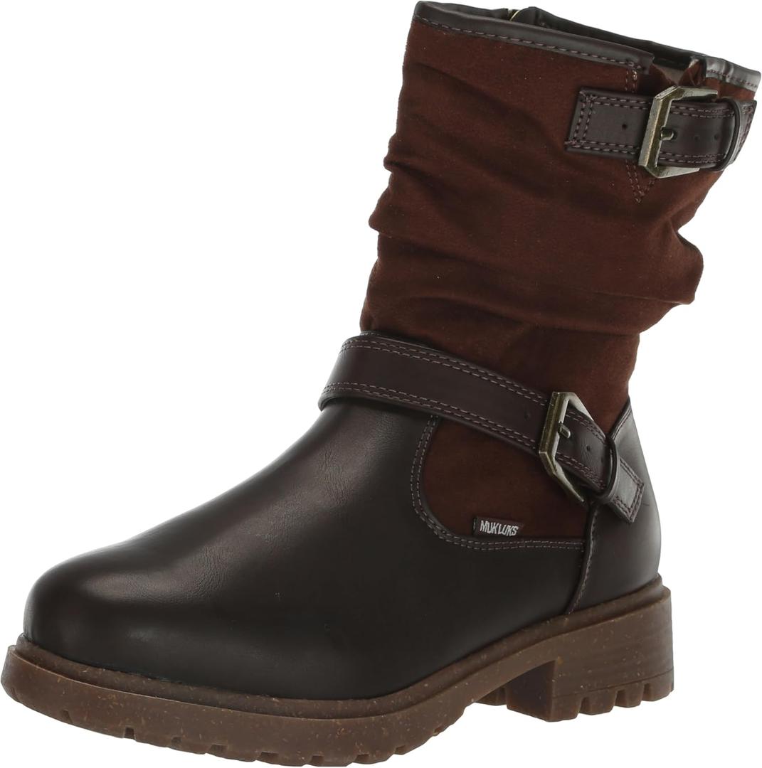 MUK LUKS womens Scarlett Sabrina (8, Brown)