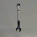 21mm Ratcheting Wrench 12 Point Metric Flex Head Gear Wrench Rachet Box End Spanner 72 Teeth Chrome Vanadium Steel