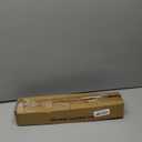 Shower Curtain Rod Adjustable 43-78 inch, 1"Diameter Spring Tension Curtain Rod No Drill, Anti-Rust Non-Slip Shower Rod, Black Shower Curtain Rod for Bathroom Tension