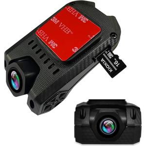 Dash Cam Ultra Clear Night Vision 2021 Dash Camera for Cars USB DVR Dash Cam Driving Recorder with Parking Mode 170Wide Angle Loop Recording with 16GB Micro SD Card