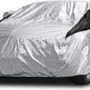 Titan Premium Multi-Layer PEVA Car Cover for Sedans 186-202". Waterproof, UV Protection, Anti-Scratch Protective Lining, Driver-Side Zippered Opening. Fits Camry, Accord and More.