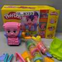 Play-Doh Hair Stylin' Salon Playset with 6 Cans, Pretend Play Toys for Girls and Boys Ages 3 and Up