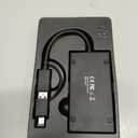 HDMI Switch 4k@60hz Splitter, GANA Aluminum Bidirectional HDMI Switcher 2 in 1 Out, Manual HDMI Hub Supports HD Compatible with Xbox PS5/4/3 Blu-Ray Player Fire Stick Roku (Grey)