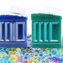 Gel Blaster Balls - 120000Pcs 2Pack 7-8mm Ammo Compatible With Water Blasters Splatter Gall Orbez, for Ages 14+