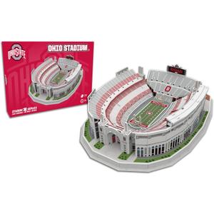 Pro Lion 3D Jigsaw Puzzle of Ohio Stadium Construction Building Kits - 77 Pieces | Ohio State Buckeyes Football Gifts for Boys, Adults, Men & Kids Aged 7+ | Puzzles Games Kit for Creative Fans