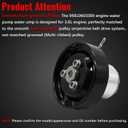 95810603300 Water Pump With O-Ring for Volkswagen Atlas 3.6L 2018-2023,for Touareg V6 3.6 7P 2011-2017,Atlas Cross Sport V6 3.6L 2020-2023 2021 2022 95810603302 03H121008K 03H121008M
