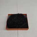 GORGIUS Glueless Deep Ocean Wave Lace Front Wigs Natural Black Long Wig Upgrade with Heat Restistant Synthetic Fiber Pre Cut Pre Plucked Hairline 28Inch