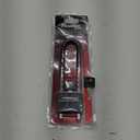 Master Lock 527D Adjustable Shackle Padlock with Key, Black