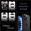 TOCOL for iPhone 13 Pro Case, Full Camera Protection, Compatible with Magsafe, Drop Protection, Translucent Magnetic Matte Phone Case for iPhone 13 Pro 6.1 inch (Black)