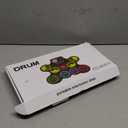 Electronic Drum Set, 10 Pads Roll-up Drum Practice Pad with Drum Pedals & Sticks, Built-in Speaker with Headphone Jack, Great Christmas & Birthday Gift for Kids (multi-colored)