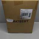 MATBEBY King Size Mattress Pad - Cooling Breathable Mattress Topper, Quilted Fitted Mattress Protector, Pillow Top Mattress Cover with 8-21" Deep Pocket, Soft, Machine Washable, White, 78x80 Inches (White - Curvy Pattern)