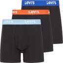 Levi's Boxer Briefs for Men, Cotton Stretch Breathable Men's Underwear Large