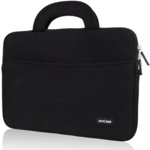 AmCase Chromebook Case-14 inch Travel/Carry Sleeve with Handle-Black