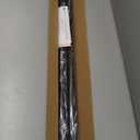 ALLZONE Tension Curtain Rod for Windows,123 to 160 Inch, Heavy Duty Extra Long Curtain Rods, Non-Slip Bathroom Shower Tension Rod, Renter Friendly, Adjustable, Spring Loaded, Black