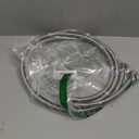 Faucet Line Connector Braided 304 Stainless Steel Supply Hose 1/2" I.P. Female Thread to 1/2" I.P. Female Straight Thread Faucet Hose Replacement (One Pair)