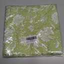 AVKA Studio Light Green Decorative Throw Pillow Covers - Reversible 100percent Pure Cotton Block Print Accent Pillows Set of 2 Floral Indian for Couch Bed Sofa Cover Only, 18x18 Inches