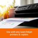 Multipurpose Copy Printer Paper, 8.5 x 11 Inches, 24 lb Weight, 97 Brightness, White, 800 Sheets (1 Mega Ream), for Inkjet and Laser, Copy & Print