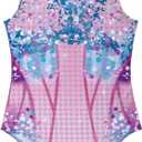 Xefenki Girls Singer Lover Concert Bodysuit Folklore Outfits Costume Halloween Cosplay (9-10 Years)