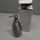 304 Stainless Steel Soap Dispenser 16oz Rust-Proof Liquid Soap Pump Bottle for Kitchen or Bathroom Countertop Hand Dish Lotion Leak-proof (Brushed Nickel)
