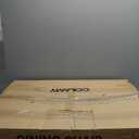 COLAMY Wooden Dining Chairs count of , Modern Fabric Upholstered Kitchen Side Chairs, Farmhouse Dining Room Chair with Foot Pegs, Beige