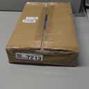 Gonfoam 4-Tier Expandable Shoe Rack,Adjustable Shoe Shelf Storage Organizer Heavy Duty Metal Free Standing Shoe Rack for Entryway Closet Doorway (Black)